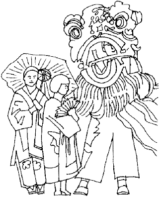 New year coloring pages