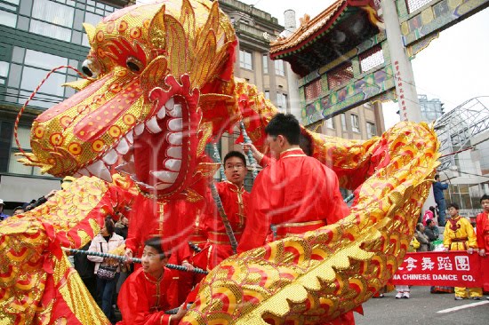 Chinese New Year Cards: Traditional Chinese holidays Card