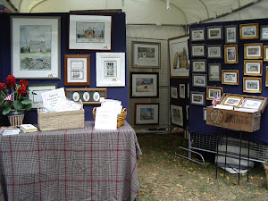 My booth at an Outdoor Art Show