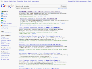 tampilan baru google 2010