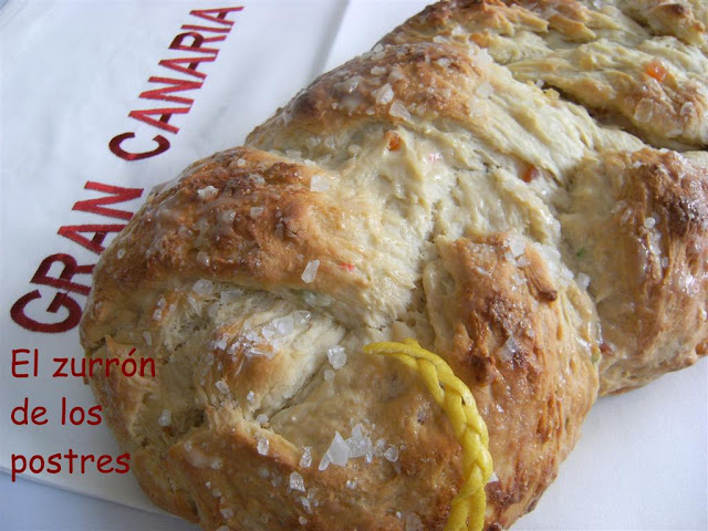 Trenza Con Fruta Confitada