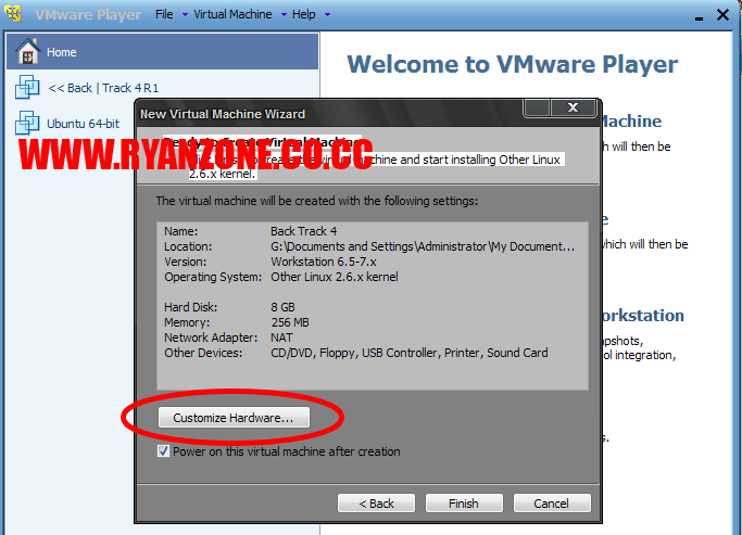 Installing BackTrack 4 Pre Final in VMWARE Tech 21 Century