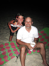 Caroline and Jeff at the July 4th fireworks show at SGI