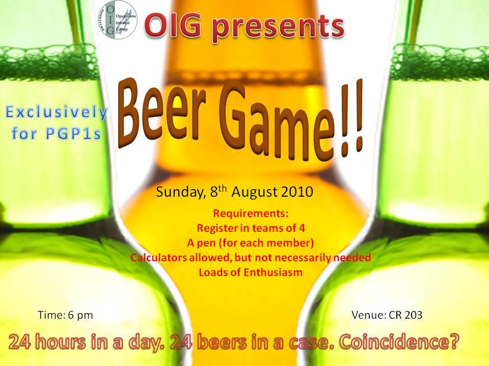 beer game