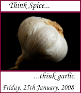 My monthly spice event...