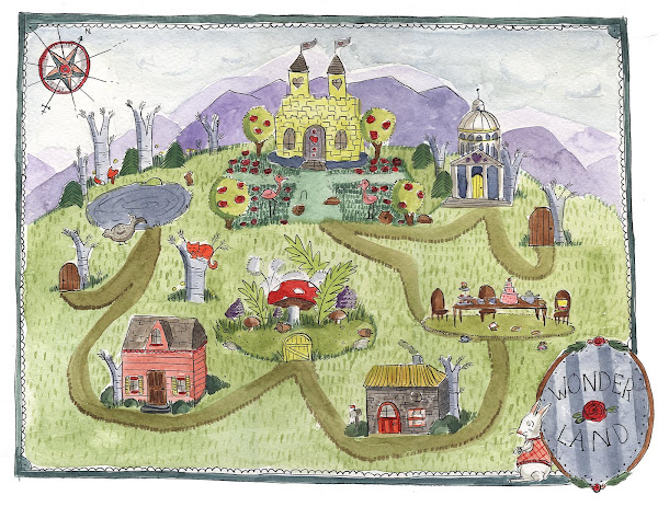 Alice and Wonderland Map