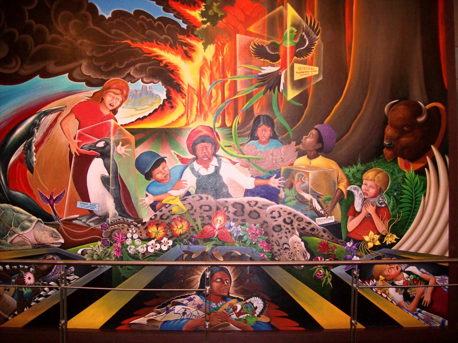 Strong and of Good Courage Denver International Airport