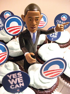 Obama Cupcake
