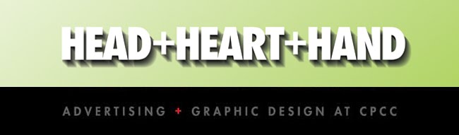 advertising + graphic design at CPCC
