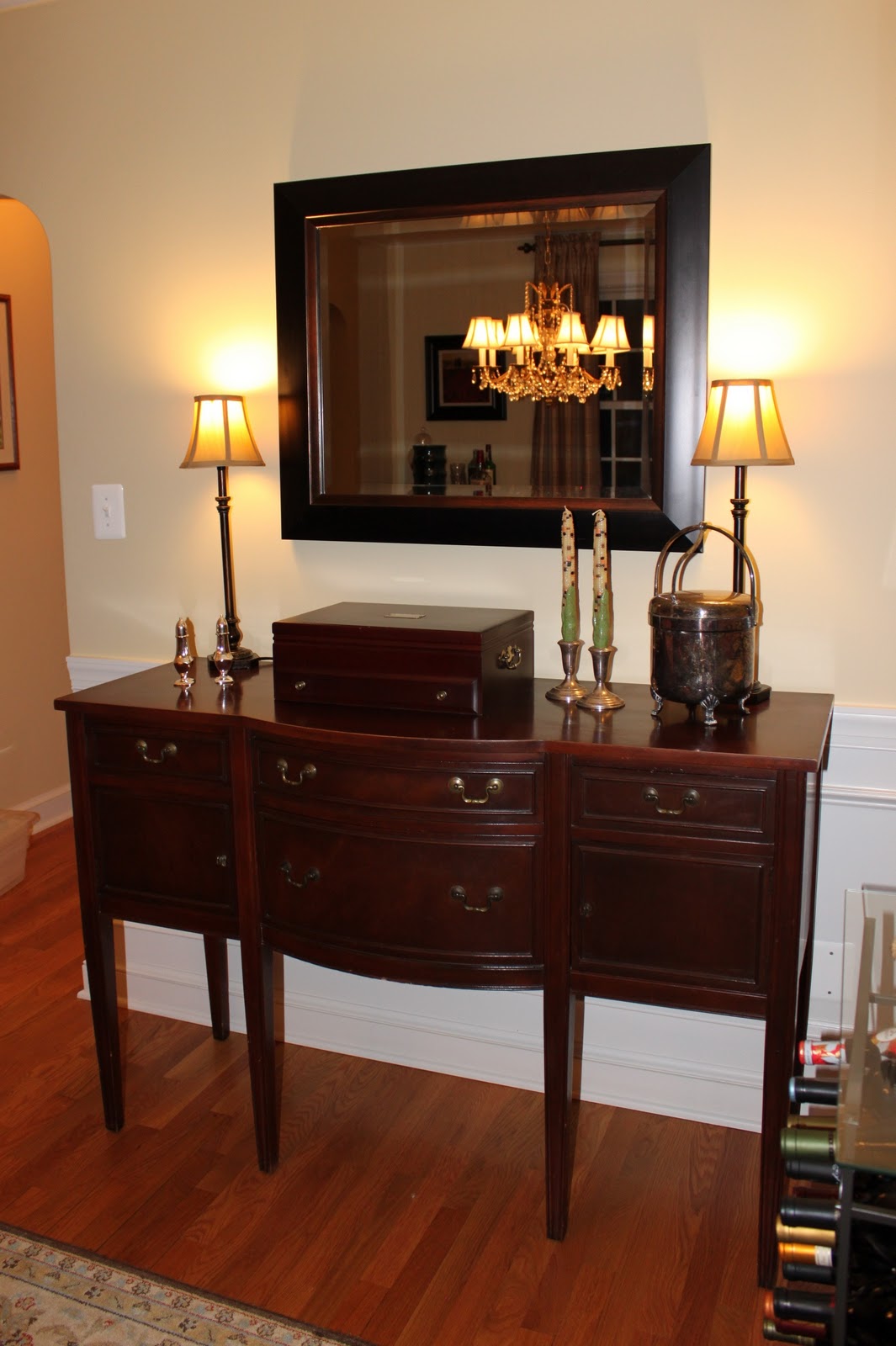 HOUSEography: Dining Room Budget Decor