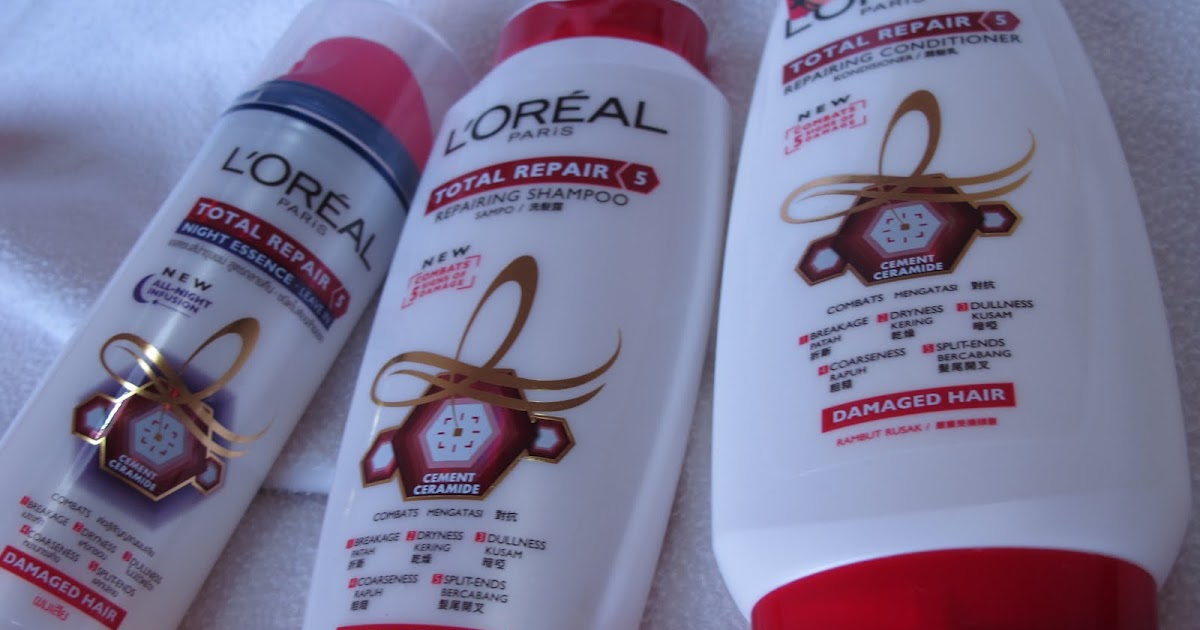 Beauty Gossipologyst Hairs = Problems L'oreal Paris Total Repair 5 To
