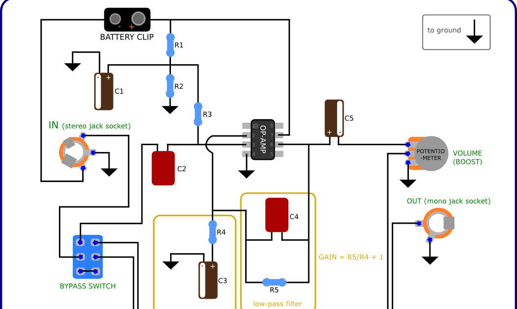 The Guitar Wiring Blog - diagrams and tips: Design Your ... crunch amp wiring diagram 