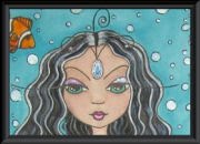 Hookah Smoking Mermaid