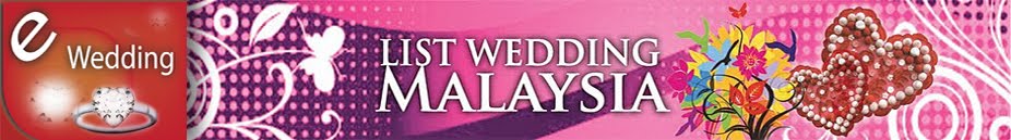 list of wedding malaysia