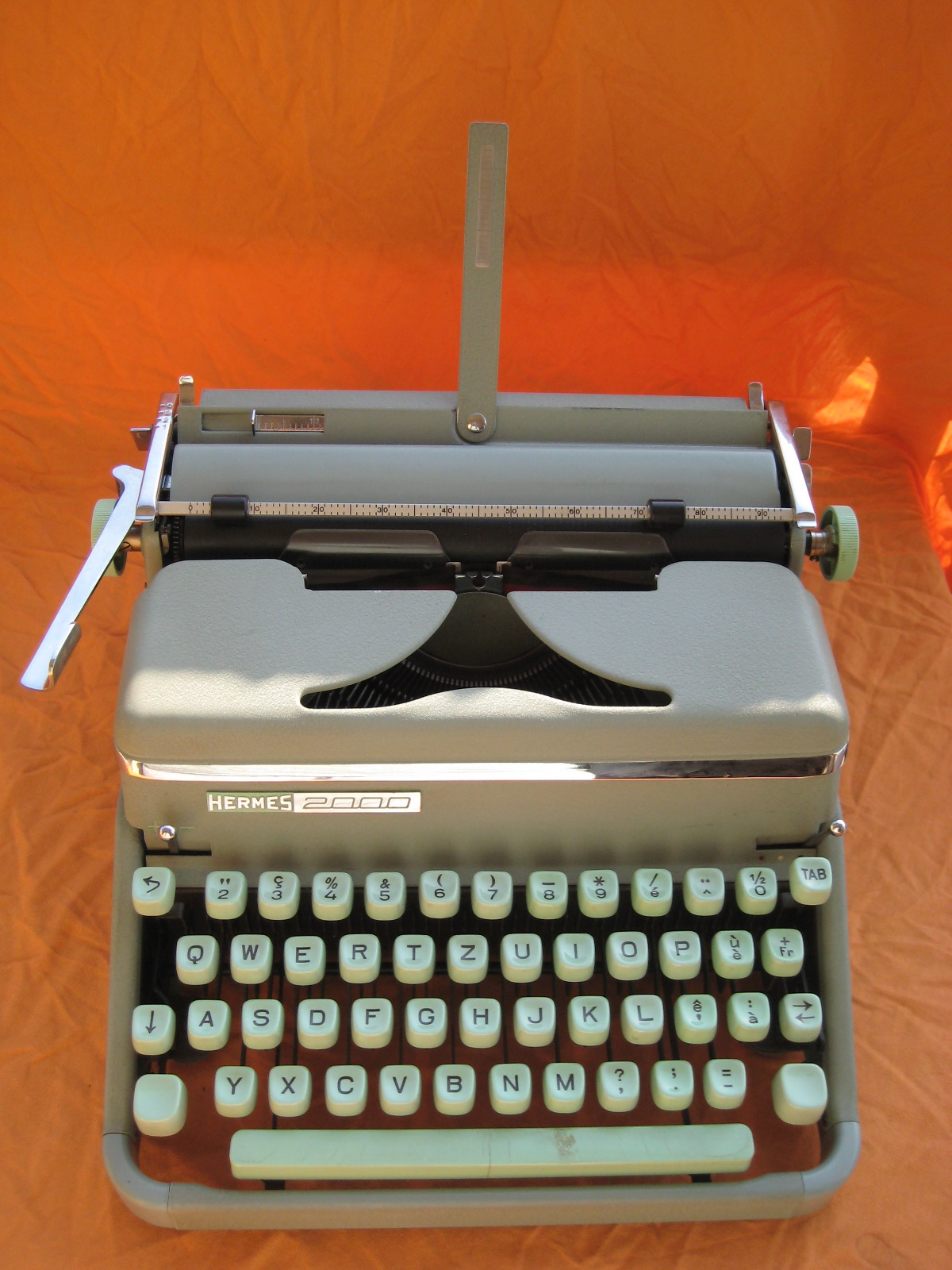 Retro Tech Geneva Typewriter Ephemera Hermes 2000 Instruction Manual