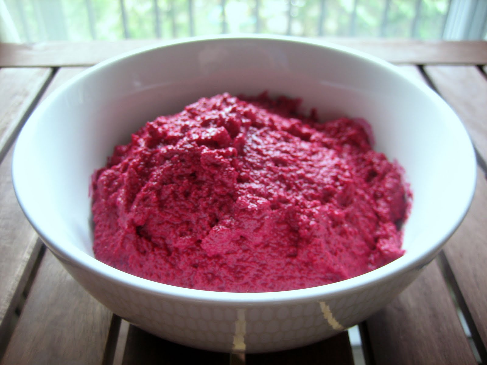 K&K Test Kitchen Beet Hummus