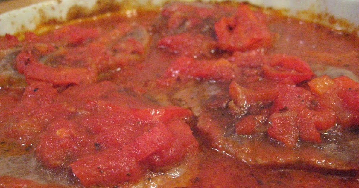 "So what are you making for dinner?" Steak Pizzaiola