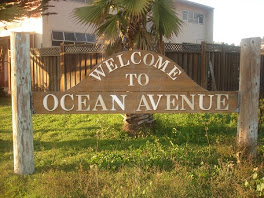 Ocean Avenue sign