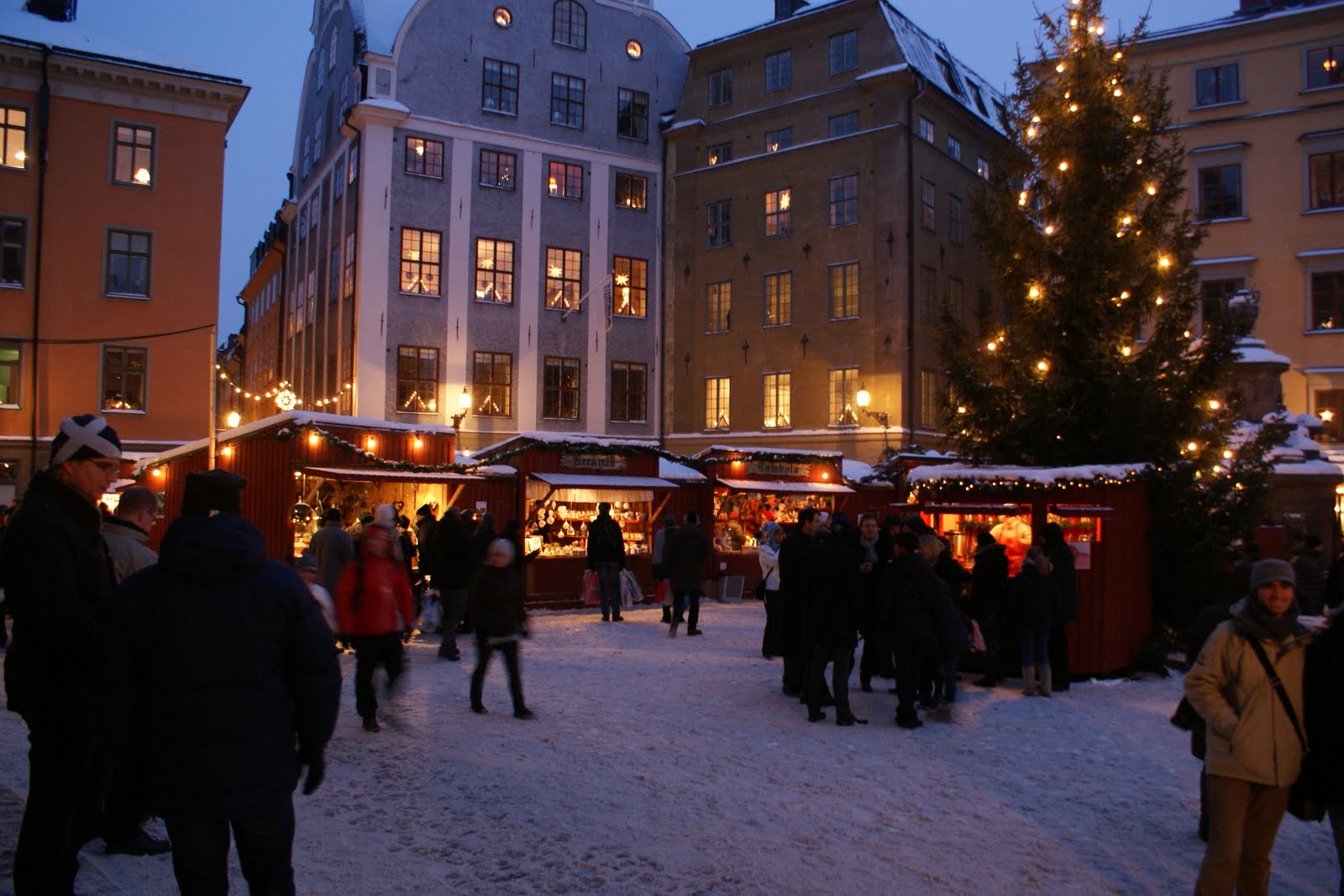 Sommarlovskänsla... Julmarknad i Gamla Stan