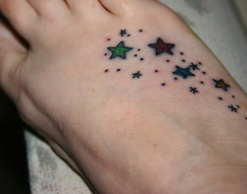 lettering tattoos for girls. Foot Tattoo For Girls