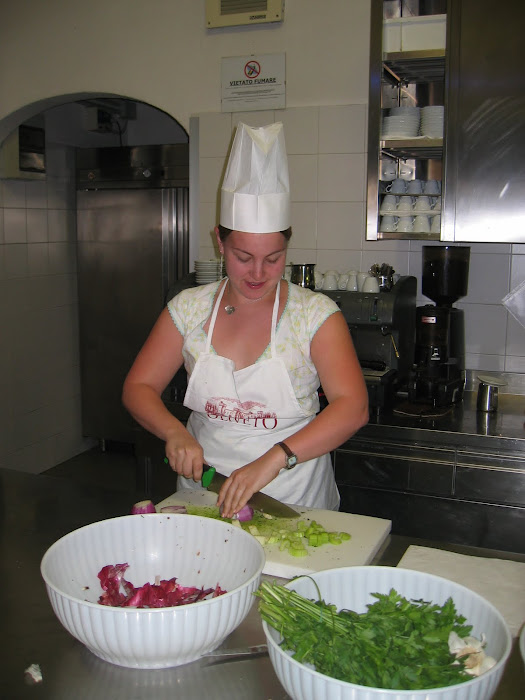 Chef Lauren in action