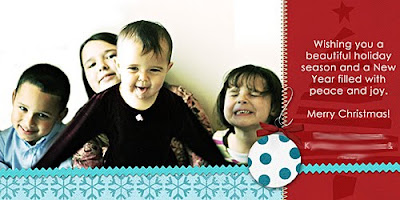 Family Christmas Photo Card