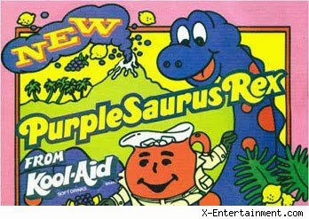 Purplesaurus Rex Kool-Aid