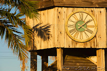 Wooden Tower Clock