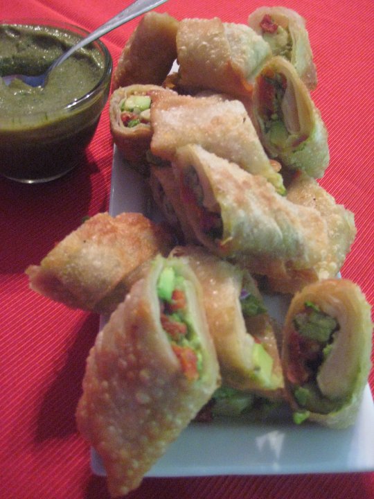 Cooking with J & J: Avocado Spring Rolls