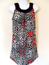 a 1175 - Black/red top, fits size S,M,L