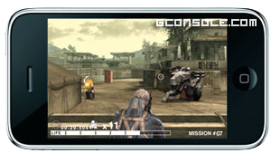 Metal Gear Solid Touch gmaes for  iPod Touch and iPhone at discountedgame