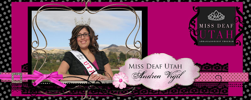 Miss Deaf Utah Ambassador