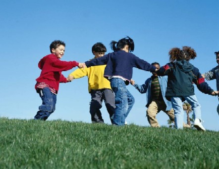 niños jugando