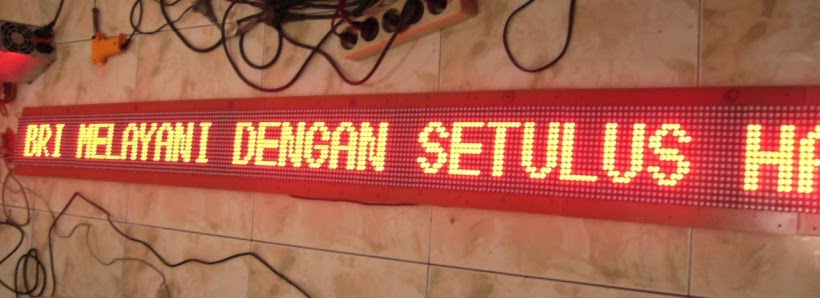 DOT Matrix moving sign display