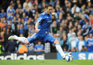 lampard scores against wigan to make the game beyond wigan