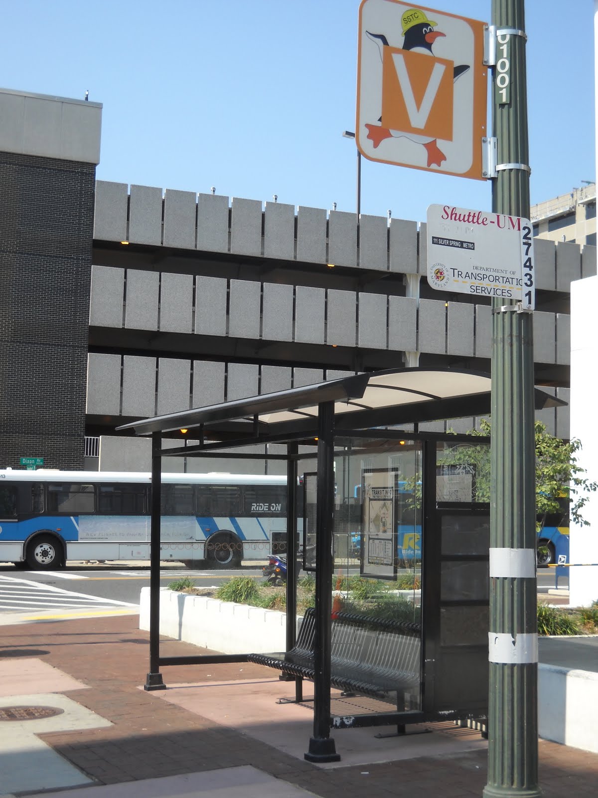 Glass Bus Shelter