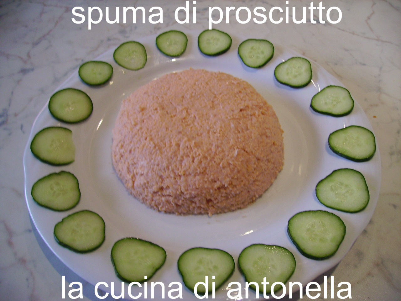spuma di prosciutto da La cucina di Antonella su Akkiapparicette