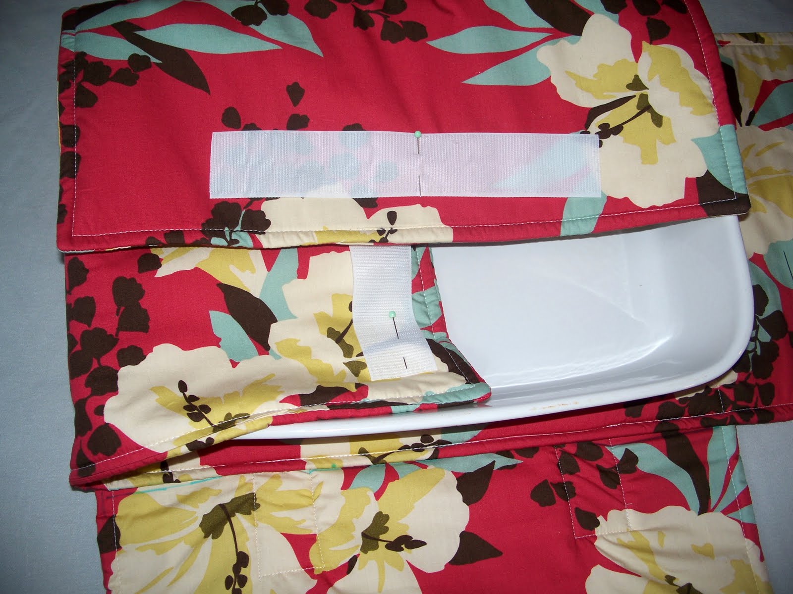 casserole dish carrier tutorial guest post Little Birdie Secrets