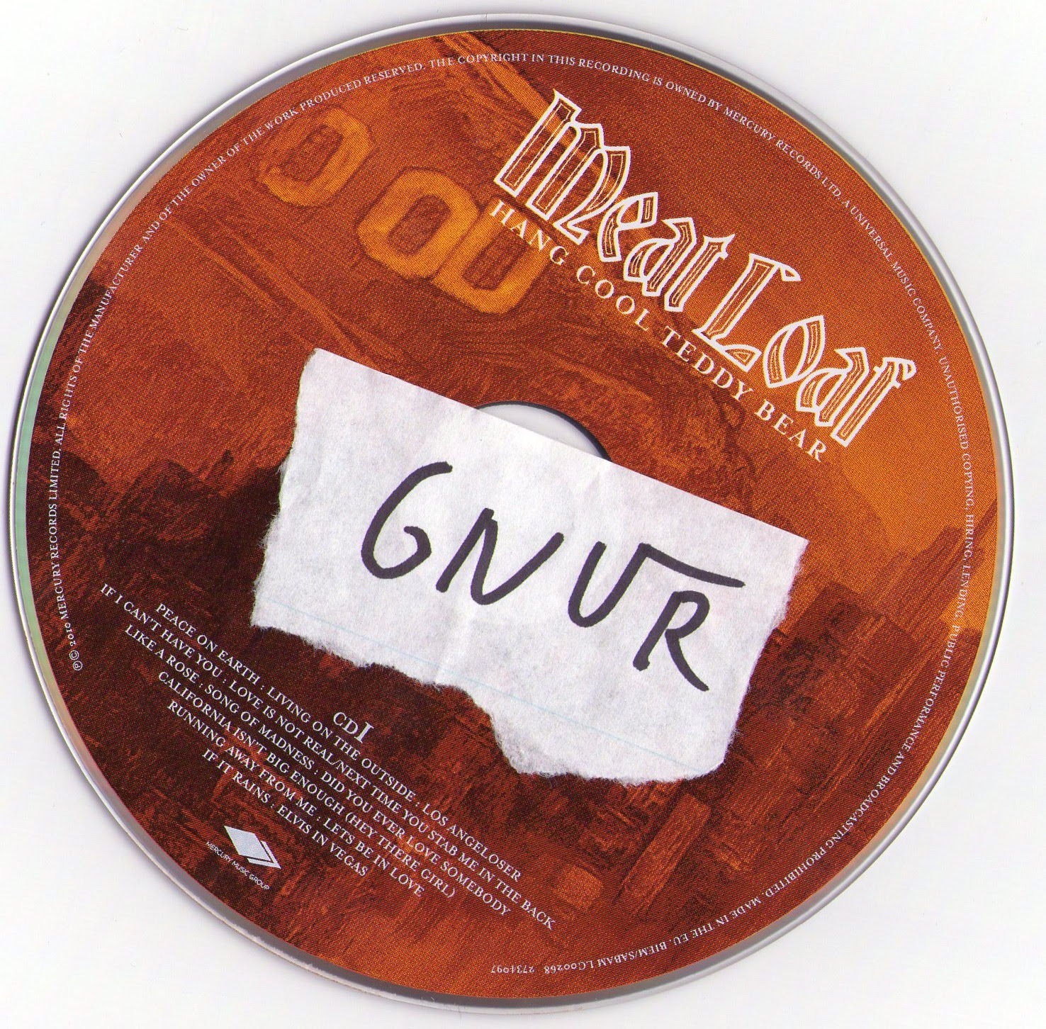 ROCK & PROG 8 años Reseñas de Discos MEAT LOAF "HANG COOL TEDDY