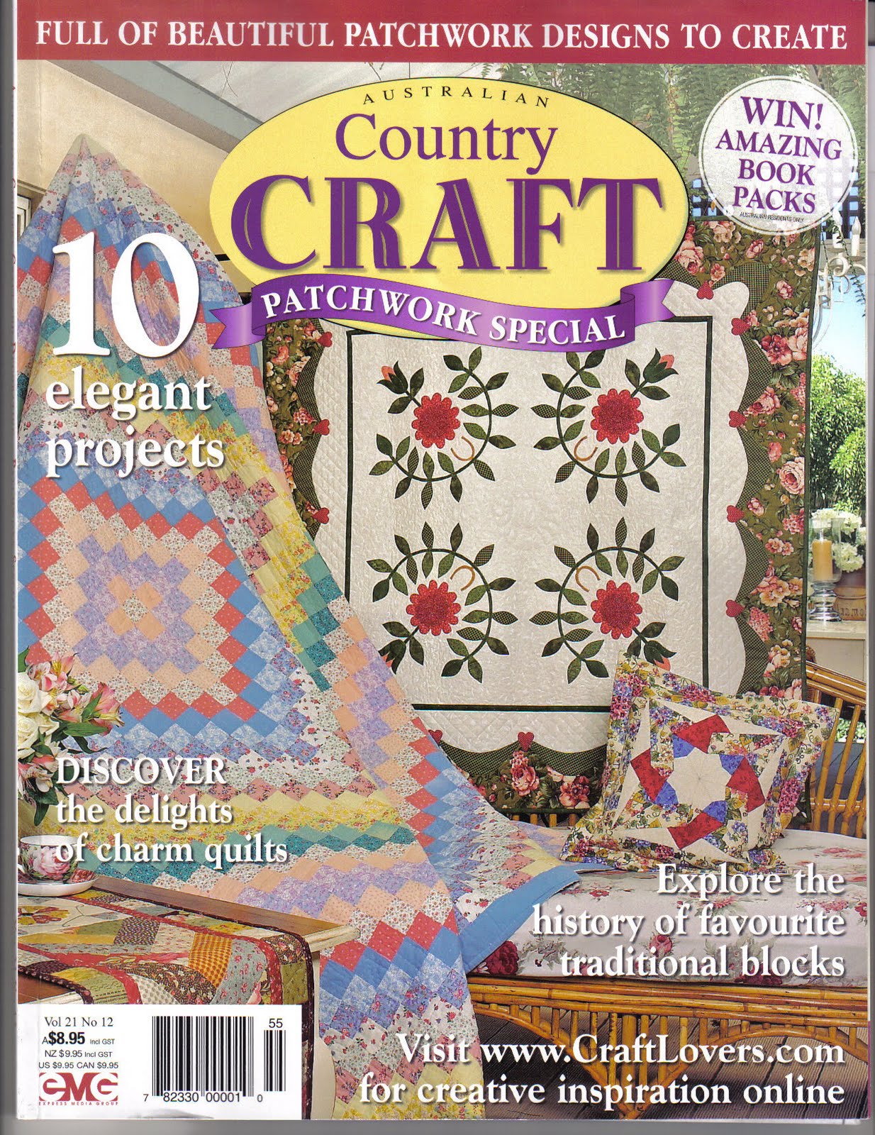 Legend and Lace Australian Country Craft and Decorating magazine