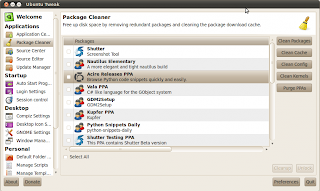 Ubuntu Tweak PPA Purge