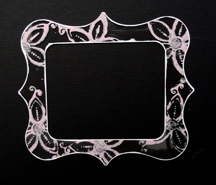 Scrapperlicious Stamping using Acrylic Paint