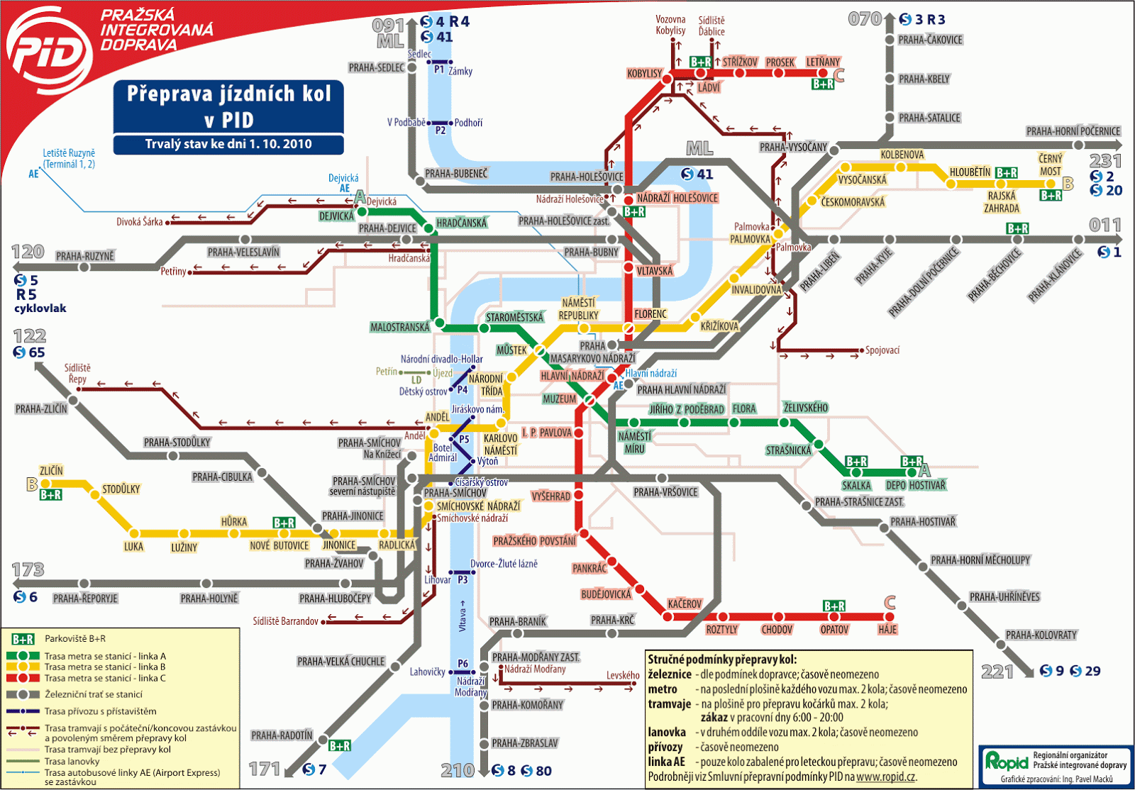 Prague Metro Map 2013 Pdf