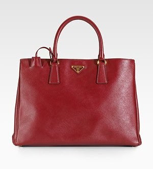 Red Prada Handbag