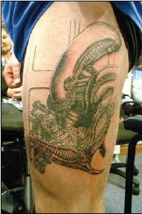 aliens tattoos design