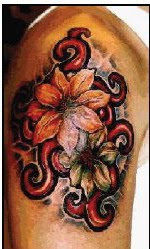 flowers tattoos design