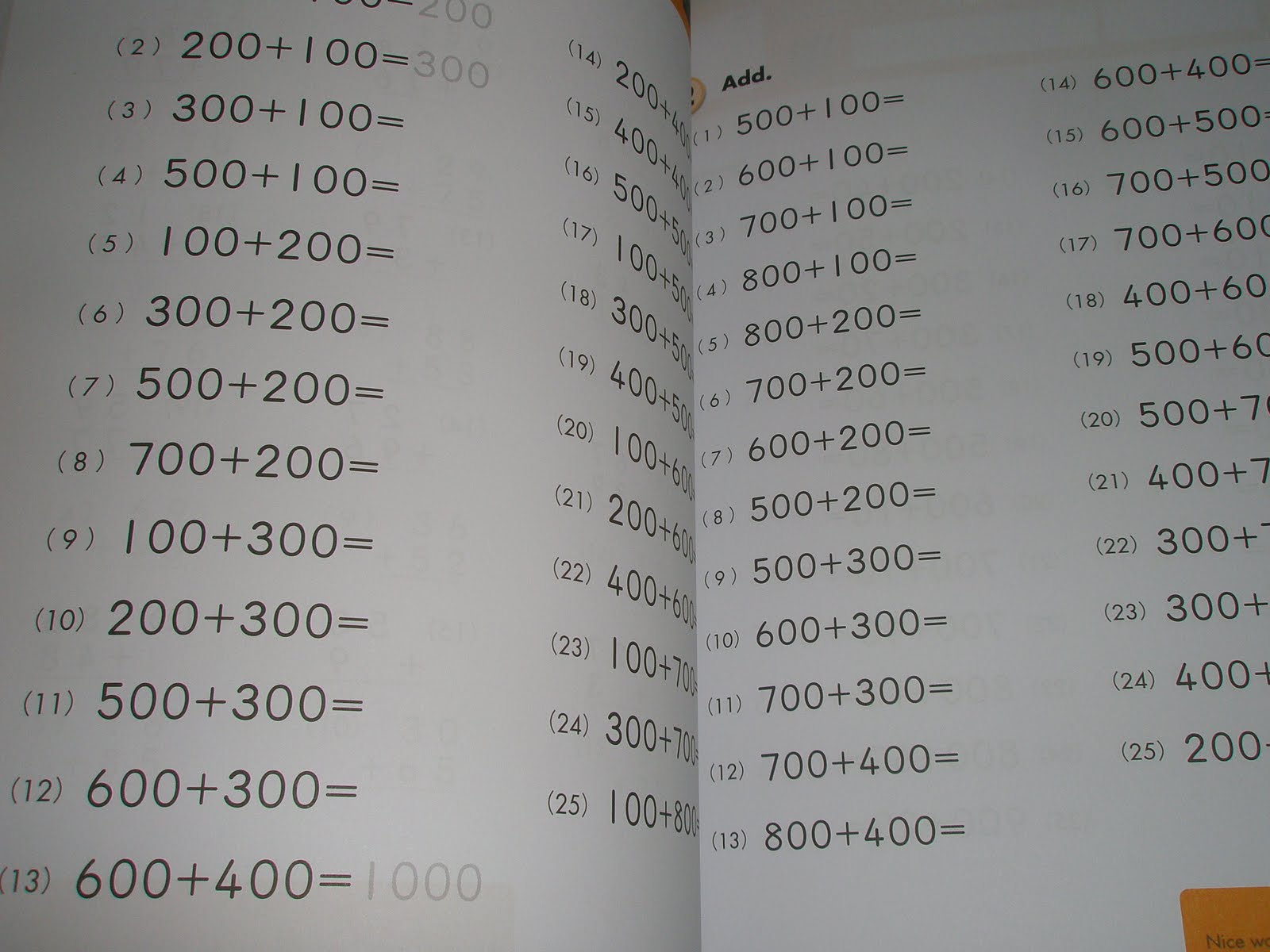 kumon answer book level c math