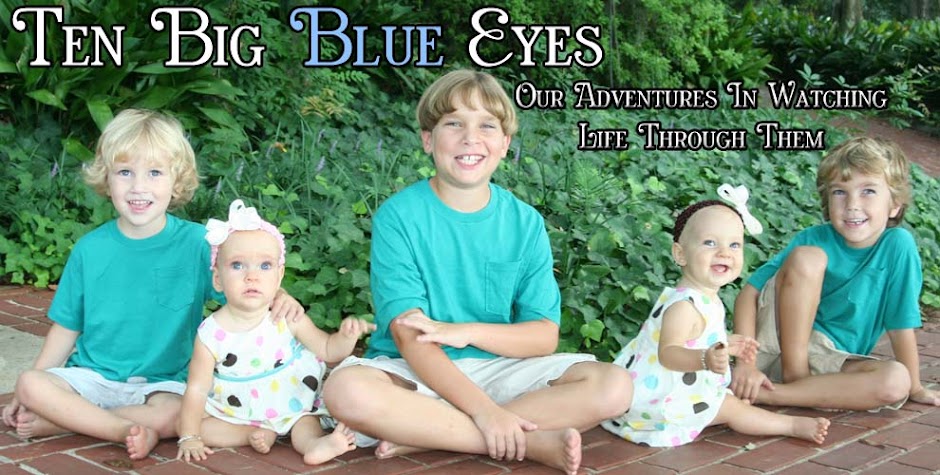 Ten Big Blue Eyes