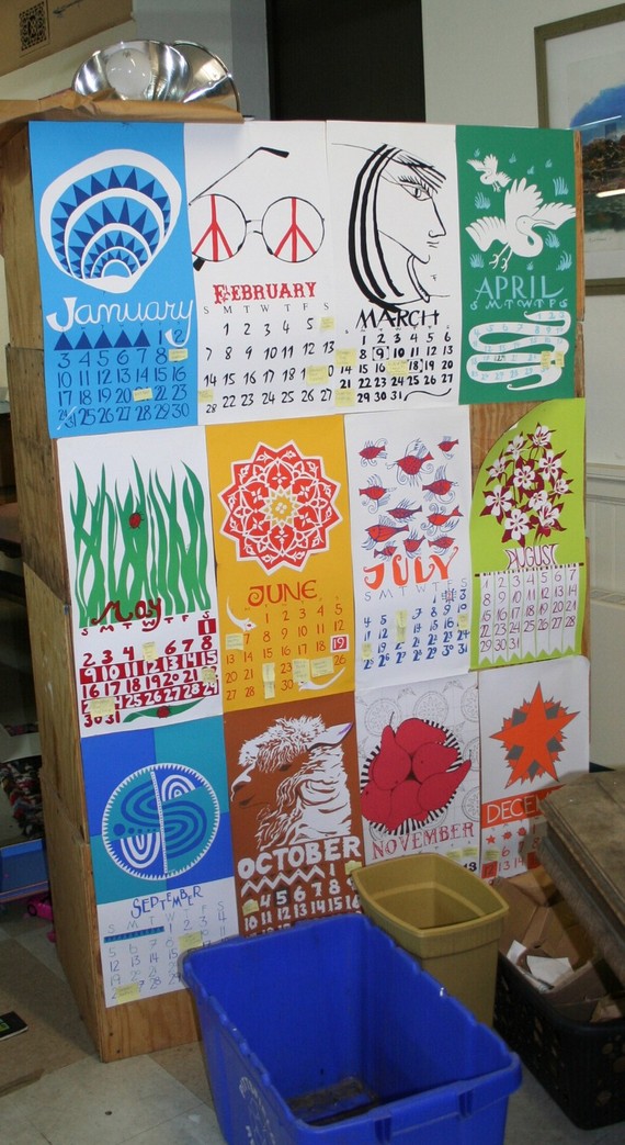 vintage bleu December 2010