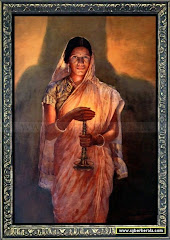 A Women with a Lamp